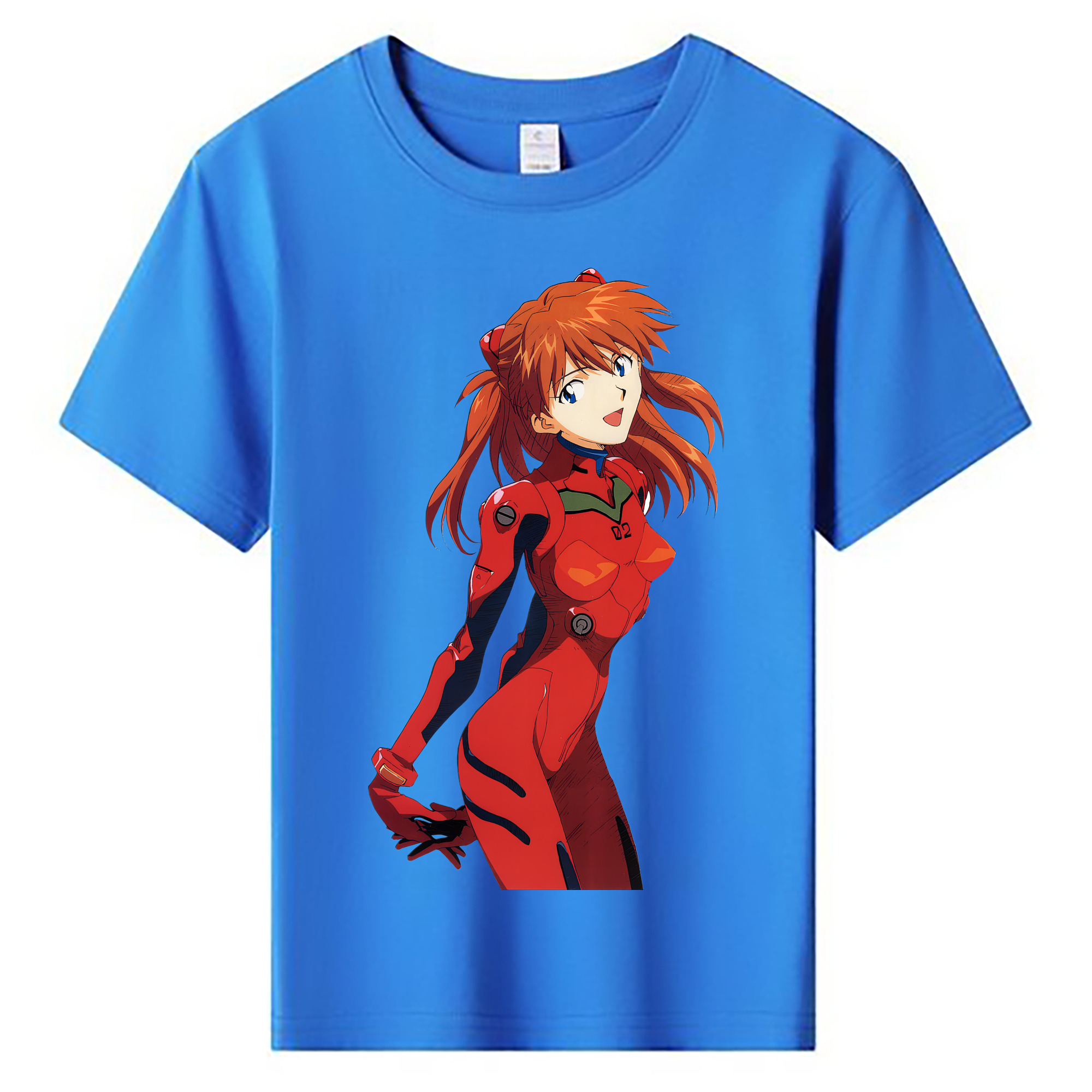 （画像用） EVA 新世紀エヴァンゲリオン 綿100％キッズTシャツ（フロントプリント）